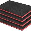 2PCS 23.5" x 15.7" x 1" Tool Box Foam Easy Cut Tool Foam Organizer High Density Polyethylene Shadow Foam Toolbox Foam Inserts for Toolbox Wardrobe Cabinets Crafts