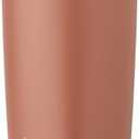 Owala SmoothSip Slider Insulated Stainless Steel Coffee Tumbler, Reusable Iced Coffee Cup, Hot Coffee Travel Mug, BPA Free 20 oz, Cozy Cocoa