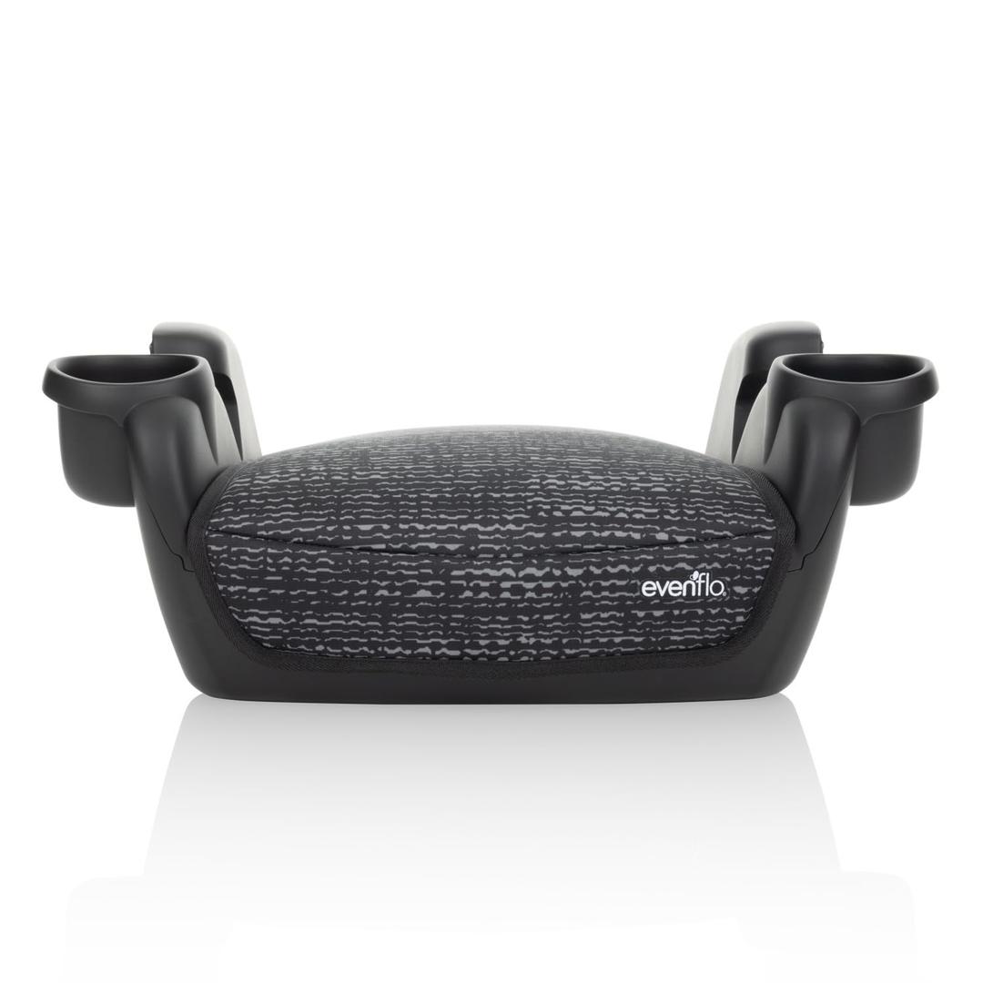 Evenflo GoTime No Back Booster Car Seat (Static Black) (Manufactured in: 06/11/2026)