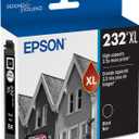 EPSON 232 Claria Ink High Capacity Black Cartridge (T232XL120-S) Works with WorkForce WF-2930, WF-2950, Expression XP-4200, XP-4205
