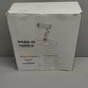 Tablet Pillow Stand, Adjustable Kindle Holder with 2 Snack Bowls, 360 Adjustable iPad Stand for Bed with 4.7''-13'' iPad, Kindle, Phone, Gift for Reading Accessories on Bed, Sofa, Pink