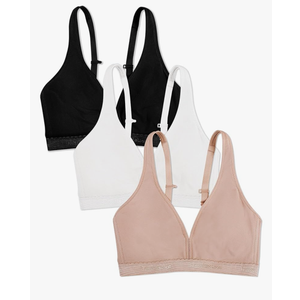Fruit of the Loom Women's Wirefree Cotton Bralette M