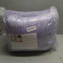 CozyLux Lavender Queen Comforter Set, 3 Pieces Light Purple Solid Breathable Quilted Boho Bedding Sets, Luxury Fluffy Soft Bed Set with Down Alternative Comforter and 2 Pillowcases for All Season