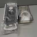 SupMaKin Upgrade Safe Mandoline Slicer, Multi Vegetable Chopper, Potato Slicer, Vegetables Slicer Onion Chopper Fry Cutter, Kitchen Chopping Artifact (GrayWhite)