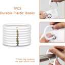 SVBright Small Stall Cute Cat Shower Curtain 36Wx72L Inch for Kids Rv Half Single Narrow Cute Cartoon Animal Funny Raining Animal 7 Pack Hooks Polyester Waterproof Fabric Bathroom Bathtub Panels