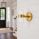 Solid Brass Lucite Hook with Vacuum Suction Cup | Clear Acrylic Coat Hook | No Drill Wall Mounted Towel Hook | Brushed Brass Lacquer Finish | Heavy Duty Bathroom, Entryway & Shower Glass Hook