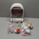 Skirfy Claws Machines for Kids,Unicorns Toys for Girls Age 6+,Mini Vending Machines with Squishyes Fidgets Toys,Candy Dispenser Machines,Claws Game, New Years Birthday Gifts (White)