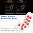 Vehicle Seat Air Massage Cover. Designed for Drivers for Relax While Driving. 11 Air Cells Dynamic Work for Back & Hip.