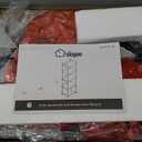 Furologee 5 Tier Bookshelf with Drawer, Kitchen Bakers Rack with Storage, Tall Narrow Bookcase, Industrial Free Standing Display Shelf, Wood and Metal Book Shelf for Bedroom, Living Room, Black