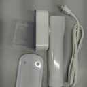 Dovety Steamer for Clothes, Portable Handheld Travel Steamer, Clothing Wrinkles Remover for Gament Steam, 1100W Powerful 2 In 1 Steamer&Iron, 100mL Water Tank Capacity, for 120V Home, Office, Travel (White)