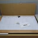 ARCOBIS Dry Erase Calendar with Cork Board for Wall, 36"x 24" Magnetic Calendar Whiteboard with Black Frame, Monthly Combination Board for School, Home, Office