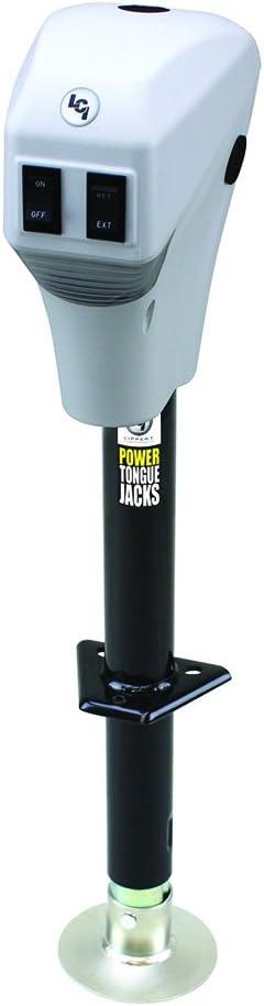 Lippert Components 285322 White Power Tongue Jack
