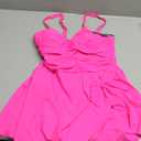 Blooming Jelly Womens One Piece Swimsuit Tummy Control Bathing Suit Gold Metal Tie Knot 2025 Swim Dress (Large, Hot Pink)