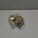 Leydebong 1 Pack Gold Door Handleset with Single Cylinder Deadbolt Entry Lever Door Handle and Deadbolt Lock and Key Combo Pack Heavy Duty Door Lock for Left or Right-Handed Doors