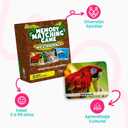 Menique Wild Animals Memory Matching Game 80 Cards (40 Pairs) with Real Photos Includes Educational Booklet with Animal Facts Fun & Cognitive Game for Kids and Adults