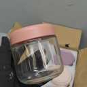 NETANY 6-pack 10oz Glass jars with Airtight Lids, Overnight Oats Containers with Lids, Wide mouth Mason Salad jars, Glass Food Storage Containers for Snacks Yogurt Spice Sugar