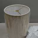 Aspen Creative Flaxen 71030 One-Light Pendant with Hardback Drum Shaped (Spider) Shade, 8 x 8 x 11