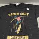 Santa Cruz Skeleton Surfing & Skateboarding T-Shirt, M