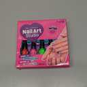 Nail Art Studio for Girls - Birthday Gift - Nail Polish Kit for Kids Ages 7-12 Years Old - Girl Gifts Ideas - Gift Set - Girly Stuff - Polish, Pens, Glitter, Stickers, Gems, Filer - 8 9 10 11 12 Year
