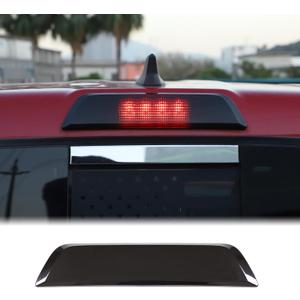 Car Third Brake Light Cover Trim Compatible with Toyota Tacoma 2016-2020 3rd Brake Light Third Brake High-position Center Light Brake Tail Light Shell Cover High Mount Stop Lamp Protection Accessories (Third Brake Light Cover)
