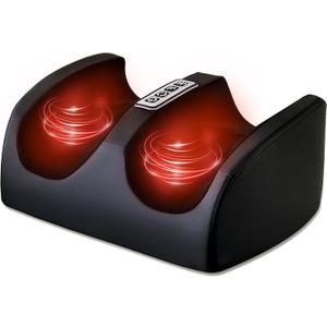 Foot Massager with Heat, Electric Foot and Calf Massager with Roller, Deep Tissue Massage for Plantar Fasciitis, Neuropathy & Pain Relief, Gifts for Women & Men(Black)