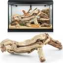 Janinka 14-17" Length Large Wood Reptile Branch for Bearded Dragon Driftwood Reptile Climbing Habitat Decoration for Terrarium Tree Trunk Ornament Gecko Frog Chameleon Spider