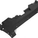 Radiator Support Cover Compatible with 2014-2018 Jeep Cherokee Black Plastic(PP) Replacement for 68138372AH CH1224104