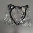 2 x Halloween Cat Ears Headband  Halloween Black Cat Ear Headband for Cosplay, Fancy Dress, Masquerade & Party Costumes - Black Cat Headbands