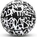 AND1 Chaos Rubber Basketball: Game Ready, Office Regulation Size (29.5) Streetball, Made for Indoor/Outdoor Basketball Games- Graffiti Series