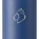 BUZIO 40 oz Tumbler with Handle, Insulated Tumbler with 2-in-1 Lid and Straw, Stainless Steel Vacuum Insulated Iced Coffee Tumbler Cup, Spill-Proof Travel Mug Thermal Cup for Hot and Cold Drinks
