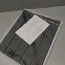 Large Stone Dish Drying Mats for Kitchen Counter, 24"(L)16"(W), Drying Collapsible Dish Drying Mat, Eco-Friendly Absorbent Diatomaceous Earth Mats for Dishes Bottles Cups - Dark Grey