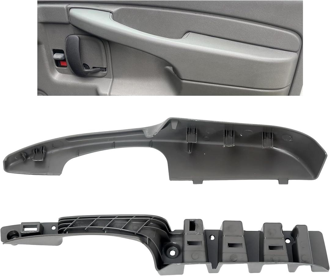 ECOTRIC Interior Pull Handle Door Armrest Compatible with 2003-2019 Chevrolet Express Van GMC Savana Right Passenger Side - Replace for 10388387 and 15817114