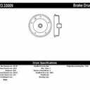 Centric 123.33009 C-Tek Automotive Front Brake Drum for Selected Volkswagen Model Years