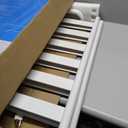 Towel Warmer Rack, Heated Towel Racks for Bathroom, with Timer and Temperature Adjustment, Overheat Protection Function, 12 Heating Rods, Large Free-Standing Suitable for Bathroom, Bedroom (White)