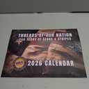 USA 250th Anniversary 1776 Thread of Nation Flag Calendar 2026 Monthly Wall Calender 12 Month | American Made In The USA