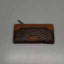 Montana West Wrangler Wallet Women Slim Bifold Wallet Women Minimalist Wallets, Card Cases & Money Organizers Ladies Female Travel Wallets with Smooth Zippers (Brown - Coffee)