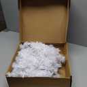 VioletEverGarden White Wreath 20 Inch Winter Wreaths for Front Door Artificial White Berry Wreath for Winter Christmas Hoilday Party Wall Window Decorations