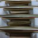 SAILING 10 Pack Cabinet Handles-5"/128mm Screw Spacing Champagne Bronze Furniture Hardware Handles for Kitchen Cabinets Bedroom Dresser Wardrobe Cabinet Pulls