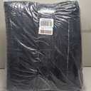 9x12 Washable Area Rug, Navy Blue Solid Area Rugs for Living Room & Bedroom