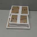 upsimples 10 Pack Picture Frames Collage Wall Decor for Mounting or Tabletop Display, Photo Gallery Frame Set for Family, Multi Sizes Including 8x10, 5x7, 4x6, White