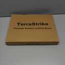 Bamboo Cutting Board Set with Knife Sharpener  Thick Wood Boards with Juice Groove, Silicone Container & Handles Non-Toxic Over Sink Design Ideal Kitchen Gifts