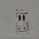 GE Pro 6 ft. (1.8M) Digital Fiber Optic Audio Toslink Cable with Mini Toslink Adapters, High Grade, Compatible with Streaming Devices, Surround Sound, Blu-Ray, DVD, DVR, Sound Bars, and More, 33533, BLACK