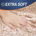 OLANLY Bathroom Rugs Mat 24x16, Extra Soft Absorbent Microfiber Bath Rugs, Rubber Backing, Quick Dry, Machine Washable Bath Mats for Bathroom Floor, Tub and Shower, Home Decor Accessories, Beige