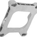 1932 3/4" Carburetor Gasket Adapter Kit 4Bbl To 4Bbl, Silver