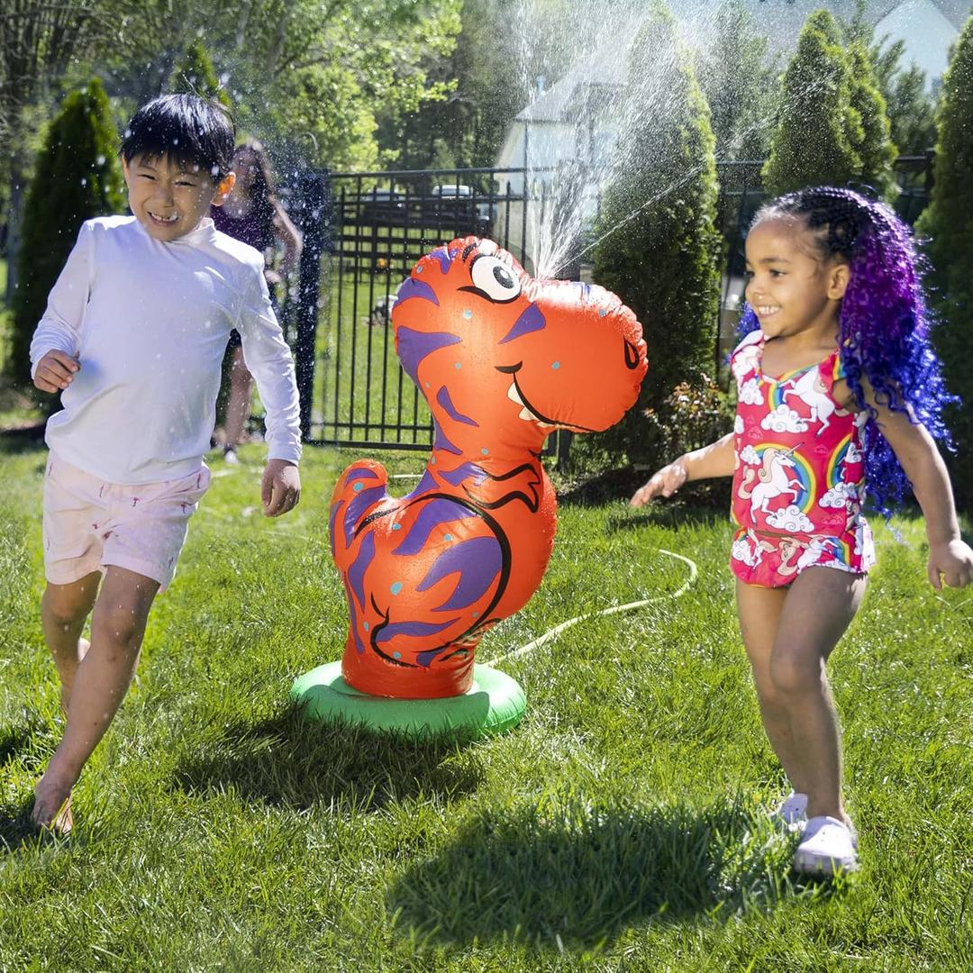 Dino Bop N Wobble Inflatable Dino Sprinkler Dino Bop N Wobble Inflatable Dino Sprinkler