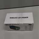 GILLIER Wireless Charging Alarm Clock Radio for Bedrooms  15W Fast Wireless Charger Station for iPhone/Samsung, Bluetooth Stereo Speaker with FM Radio, Dimmable Display, USB Port, Sleep Timer, Black