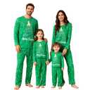 Radmire Matching Christmas Pajamas for Family Couples, XMAS Holiday PJs Sleepwear Set Long Sleeves and Pants