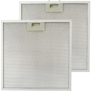 2 Pcs WB02X27207 Range Hood Grease Filter Fit for GE JVX5300DJ1WW, JVX5300BJ1TS, JVX5300EJ1ES, JVX5300SJ2SS, JVX5300DJ1BB, JVX5305DJ2BB, Replace Part Number AP6039217, 4463981, EAP11771771, PS11771771