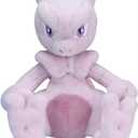 Pokemon Center: Sitting Cuties: Mewtwo Plush # 150 - Generation 1-6 in