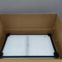 REPTI ZOO 10 Gallon Reptile Tank Glass Natural Cages Terrarium 20" x 12" x 10" Sliding Screen Top for Reptile Hamster Hedgehog Small Animals